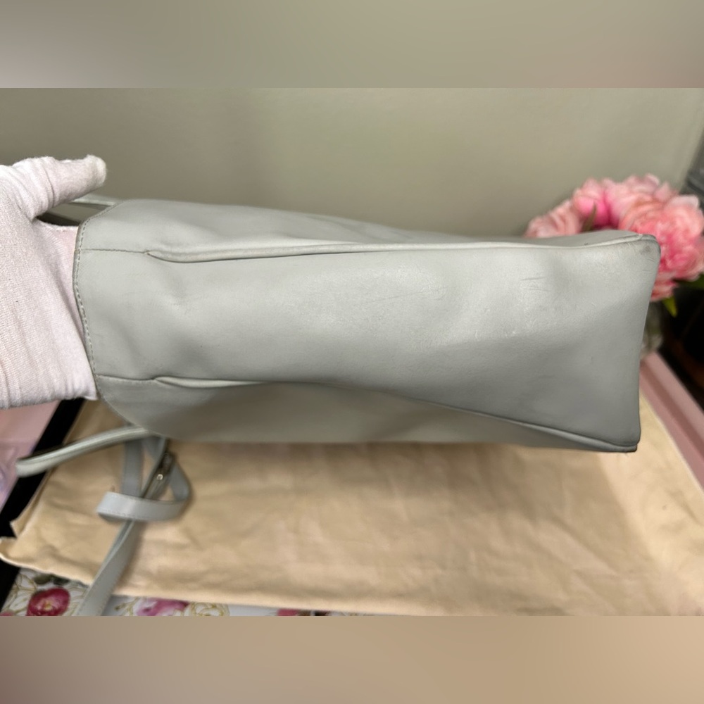 Authentic Furla Tote Bag in Light Gray - Picture 7 of 10